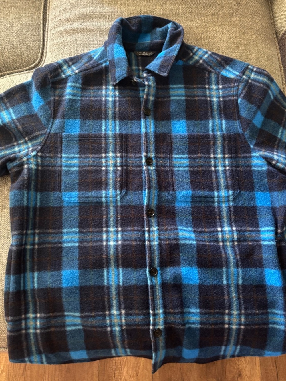 Alpine Designs Heavy Plaid Button Up